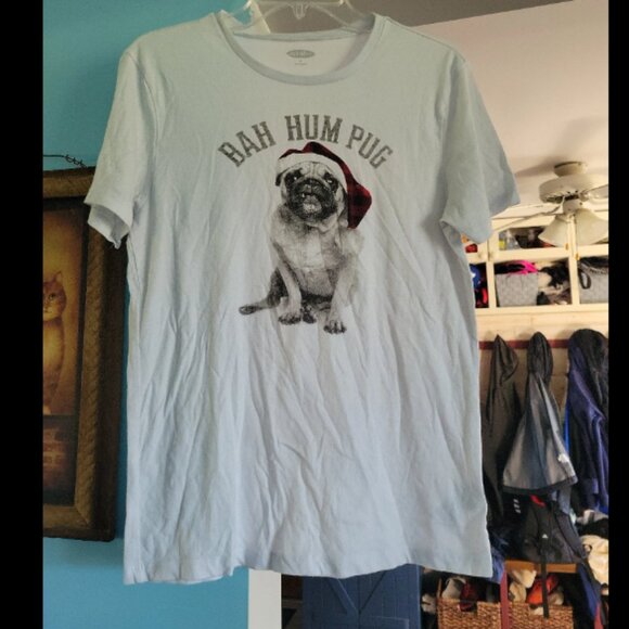 Other - Men's size small Bah hum pug sleep shirt